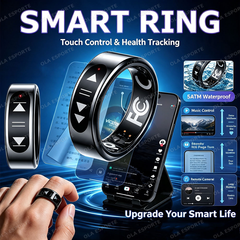 Blood Pressure Monitor - Cincin Pintar Kontrol Sentuh Baru untuk