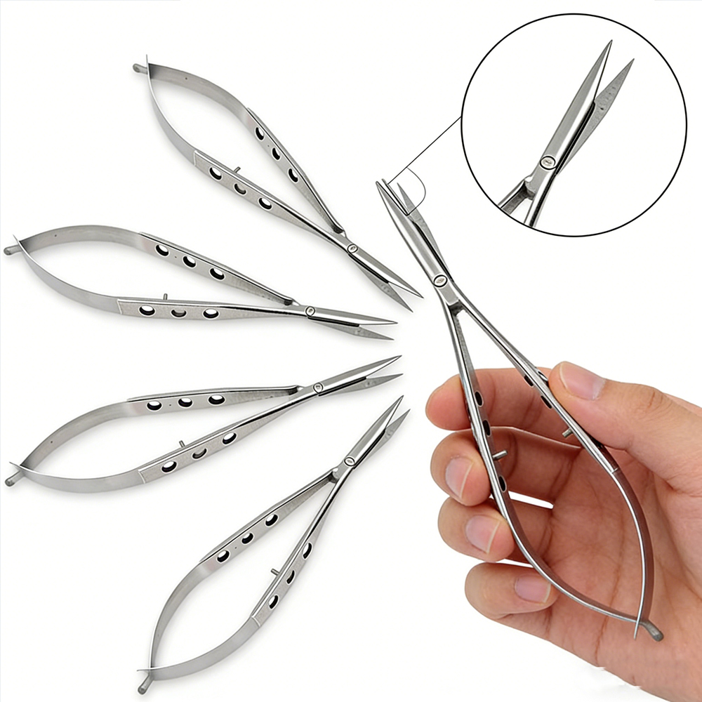 Medical Scissors - 5 Buah Gunting Mata Konjunktiva Instrumen