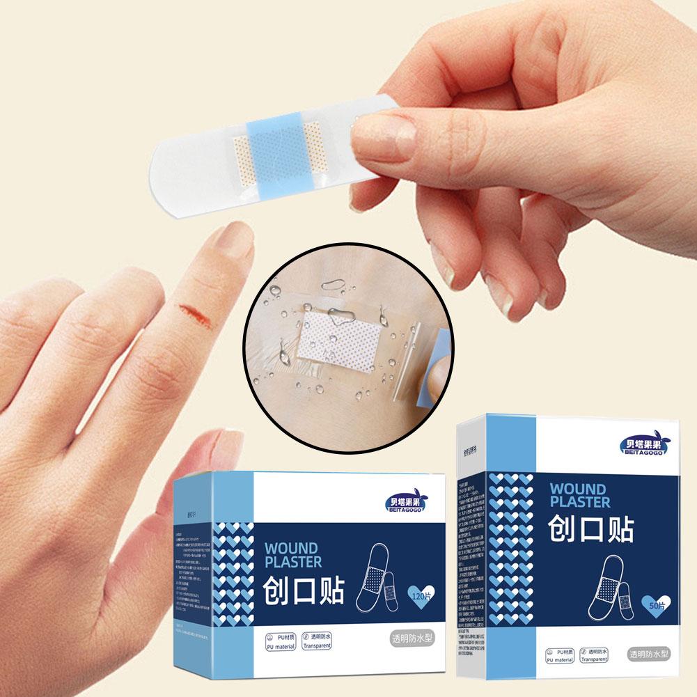 Medical Tape - 50/120/170 Buah Pita Hemostatik Transparan Medis