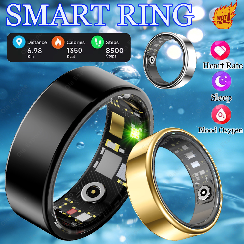Blood Pressure Monitor - Cincin Pintar Multifungsi Terbaru untuk Pria