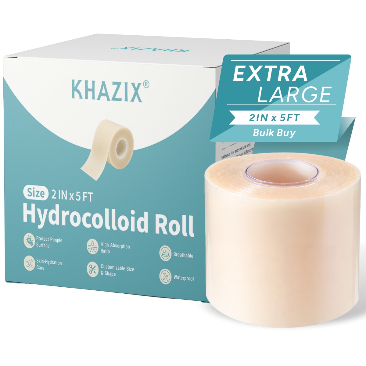 Perban Hidrokoloid KHAZIX Gulu - Bandage ulasan dan harga
