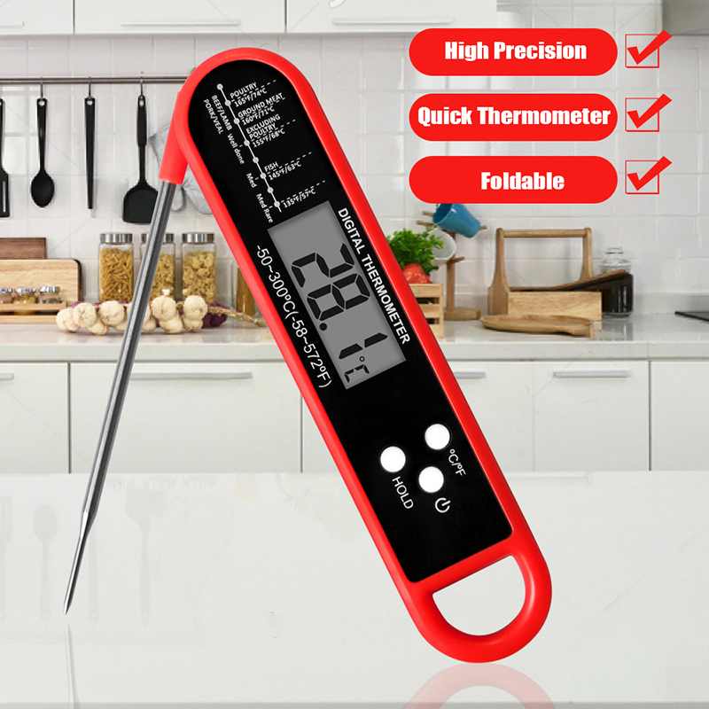 Termometer Daging Lipat Digita - Thermometer Digital ulasan dan harga