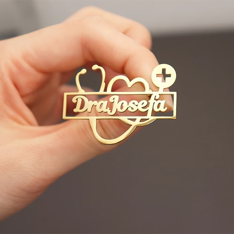 Bros Pin Nama Stetoskop Custom - Stethoscope ulasan dan harga