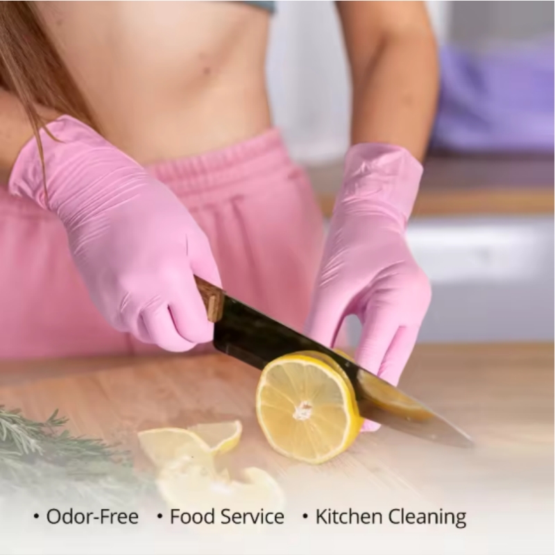 100 Buah Sarung Tangan Nitril  - Medical Gloves ulasan dan harga