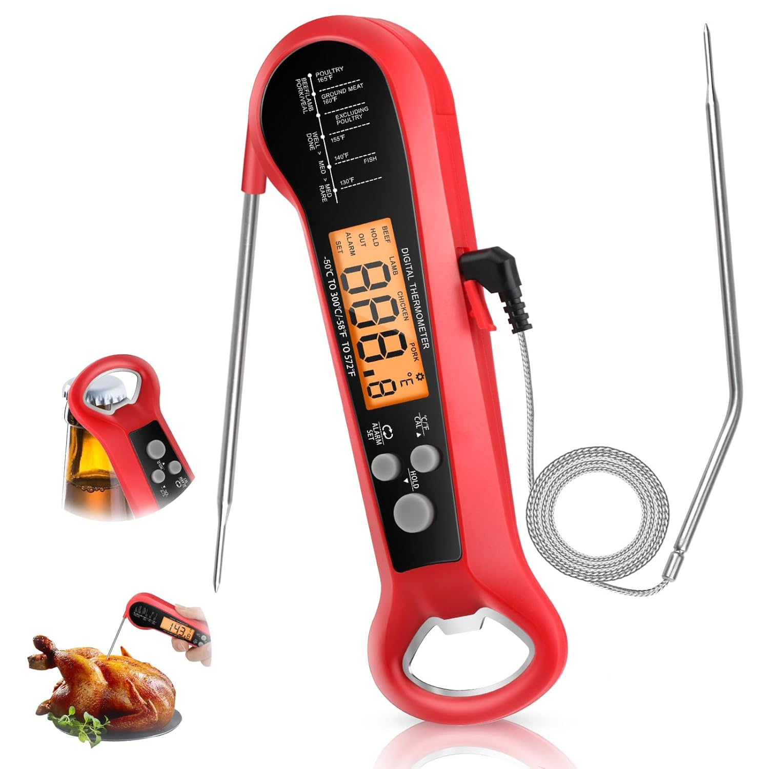 Termometer Daging Digital Prof - Thermometer Digital ulasan dan harga